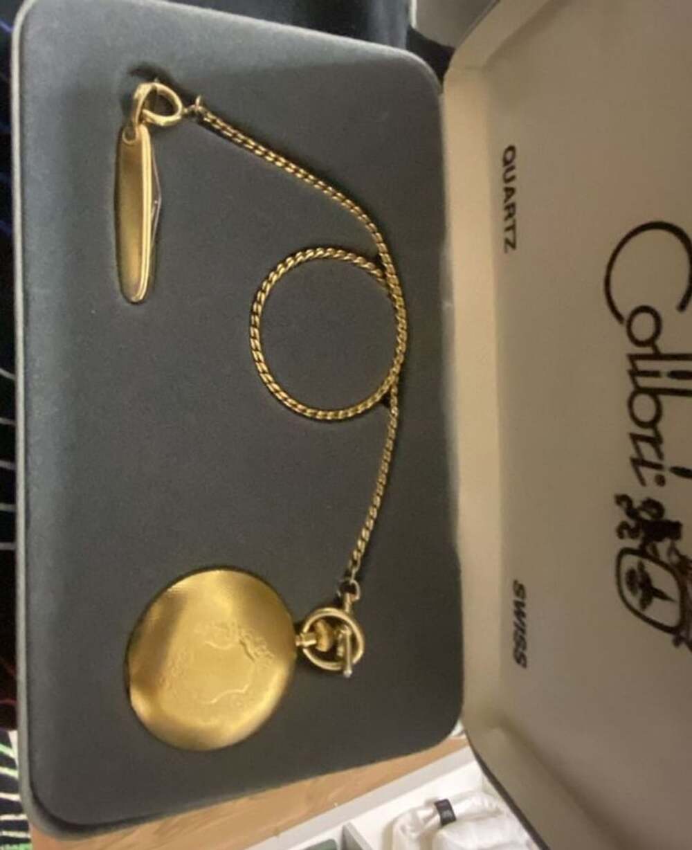 Vintage Avis 1970s pocket watch in beautiful...